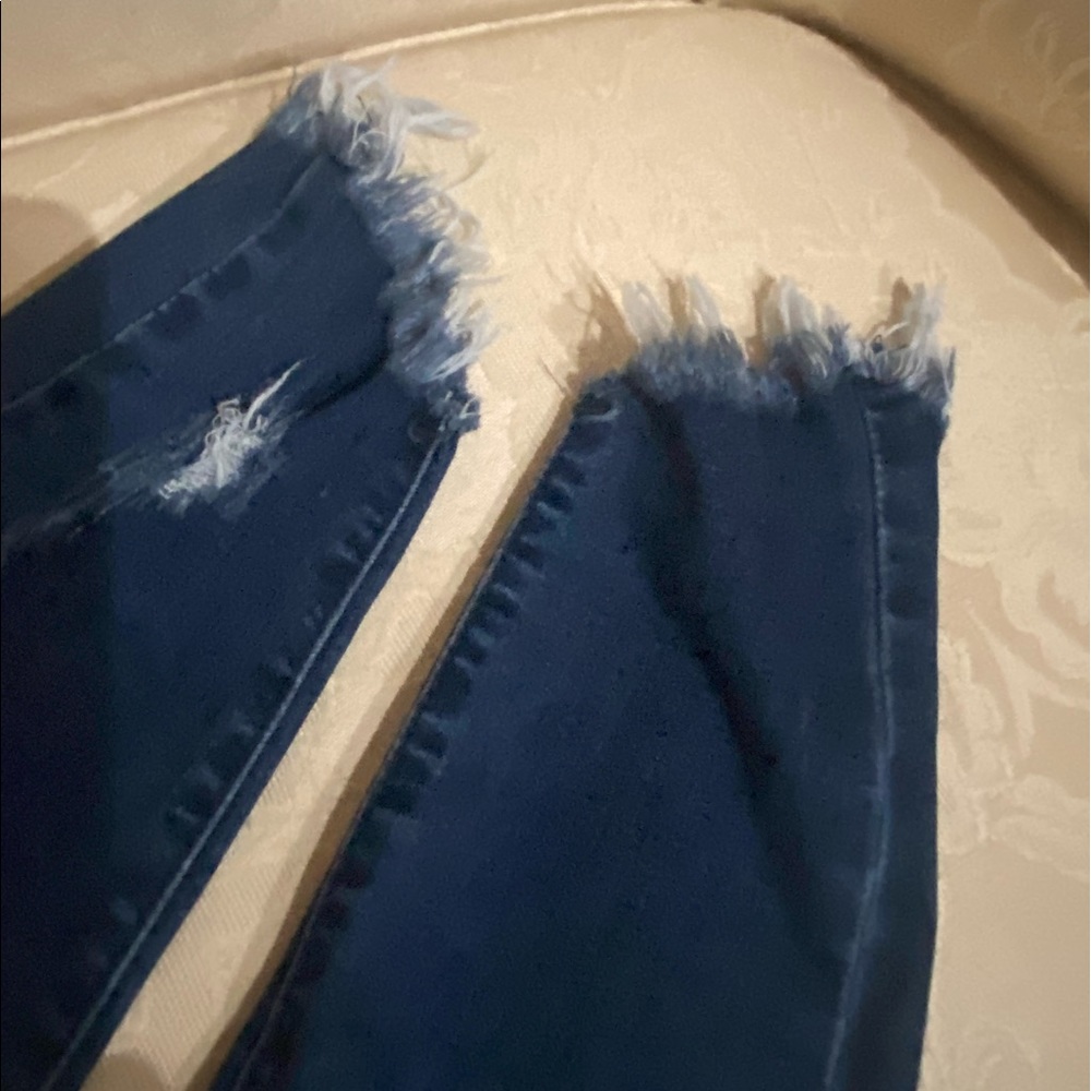 Kancan mid rise raw hem skinny jeans - Picture 4 of 6